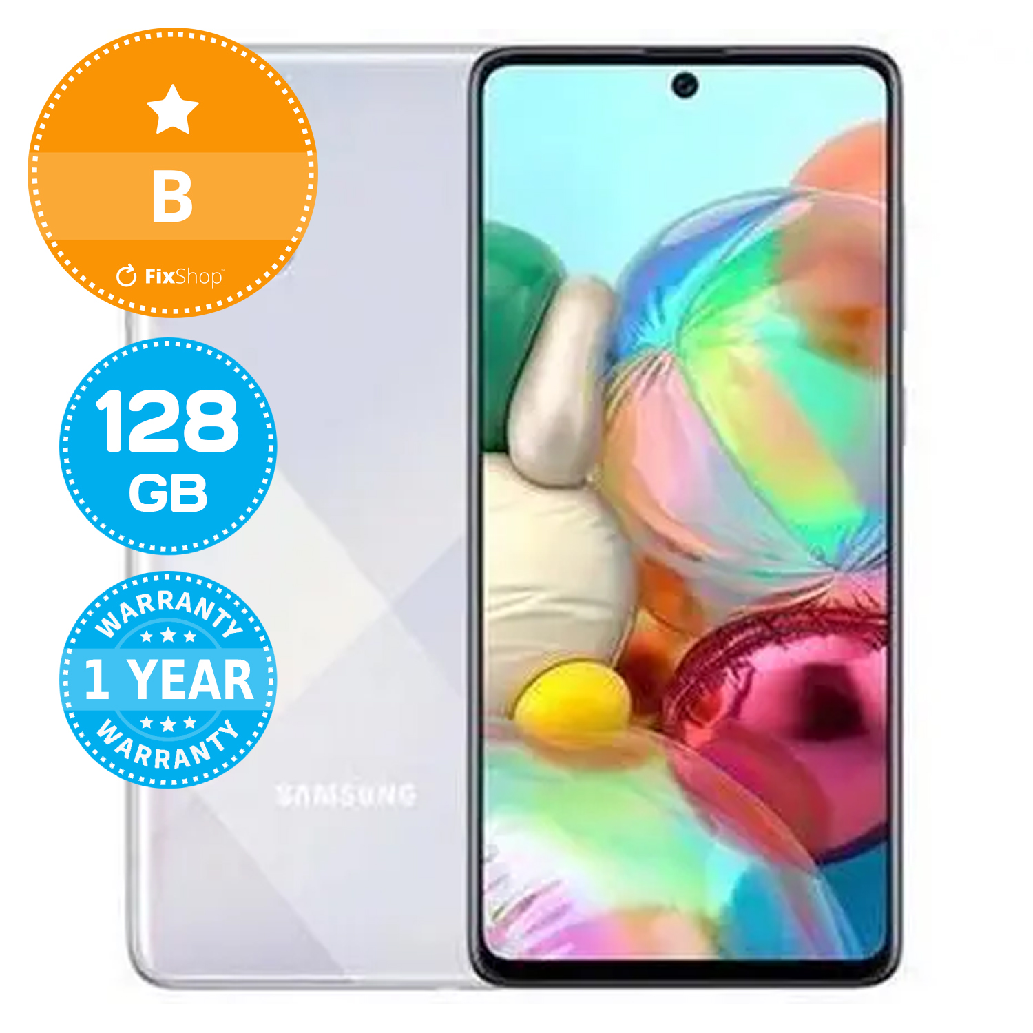 Samsung Galaxy A71 128GB Prism Crush Silver