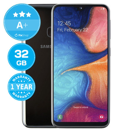 Samsung Galaxy A20e Black 32GB A+ Refurbished