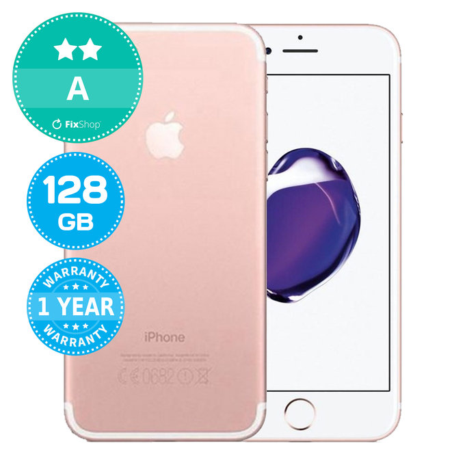 Apple iPhone Rose Gold 128GB A Refurbished FixShop