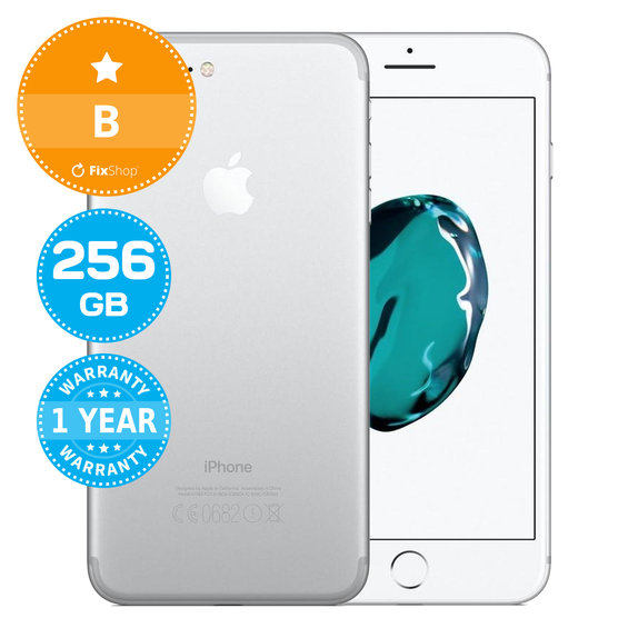 Apple iPhone 7 Plus Silver 256GB B Refurbished