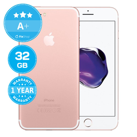 Apple iPhone 7 Plus Rose Gold 32GB A+ Refurbished