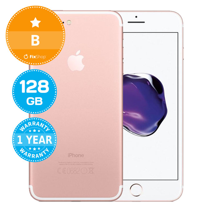 Apple iPhone Plus Rose Gold 128GB B Refurbished FixShop