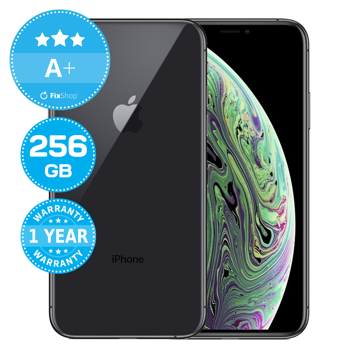 Apple iPhone XS Space Gray 256GB A+ Refurbished | FixShop