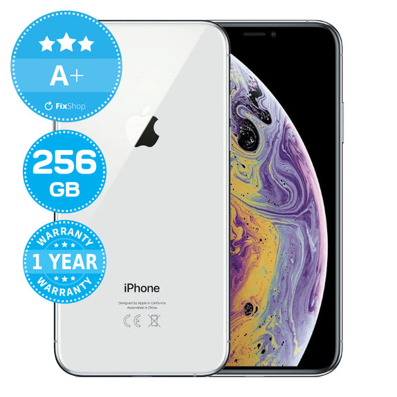 Apple iPhone XS Silver 256GB A+ Refurbished