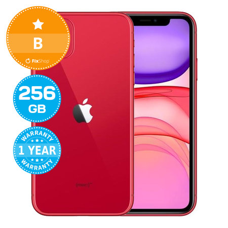 Apple iPhone 11 (PRODUCT)RED 256GB B Refurbished