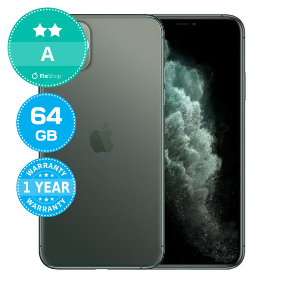 Apple iPhone 11 Pro Max Midnight Green 64GB A Refurbished