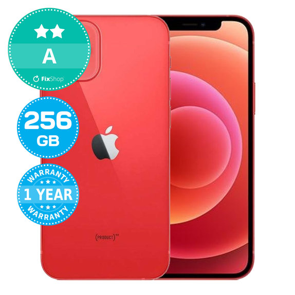 Apple iPhone 12 Mini (PRODUCT)RED 256GB A Refurbished