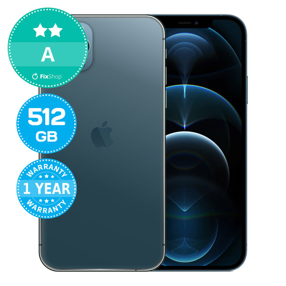 Apple iPhone 12 Pro Max Pacific Blue 512GB A Refurbished
