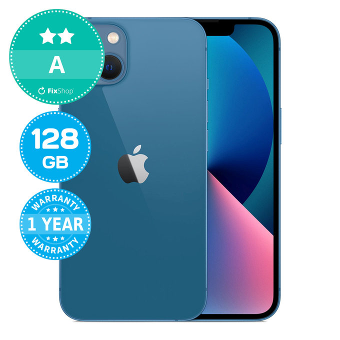 Apple iPhone 13 Blue 128GB A Refurbished