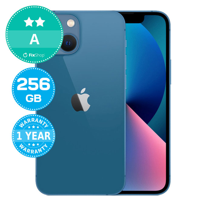 Apple iPhone 13 Mini Blue 256GB A Refurbished