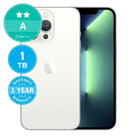 Apple iPhone 13 Pro Silver 1TB A Refurbished