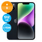 Apple iPhone 14 Midnight 512GB B Refurbished