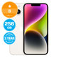 Apple iPhone 14 Starlight 256GB B Refurbished
