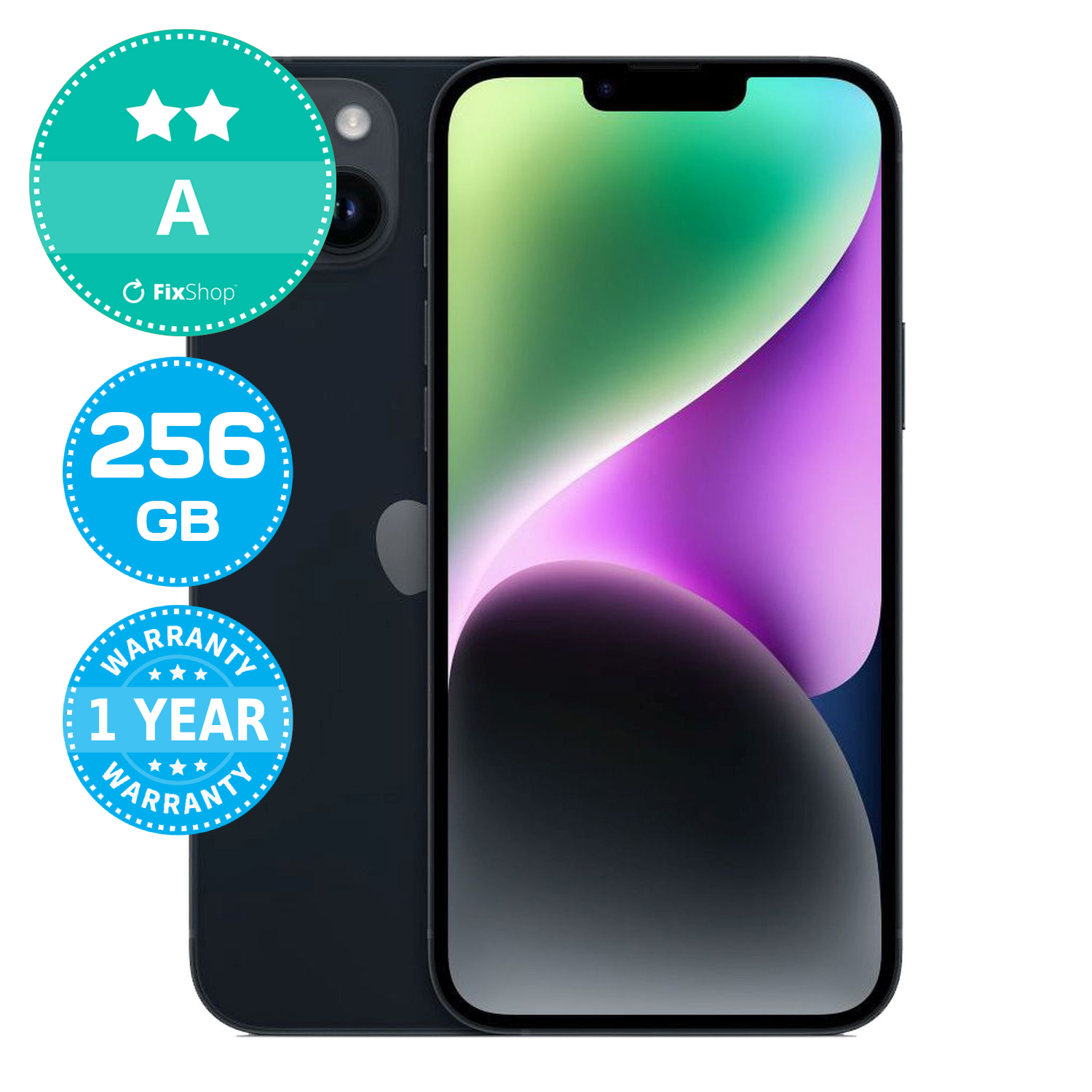 Apple iPhone 14 Plus Midnight 256GB A Refurbished | FixShop
