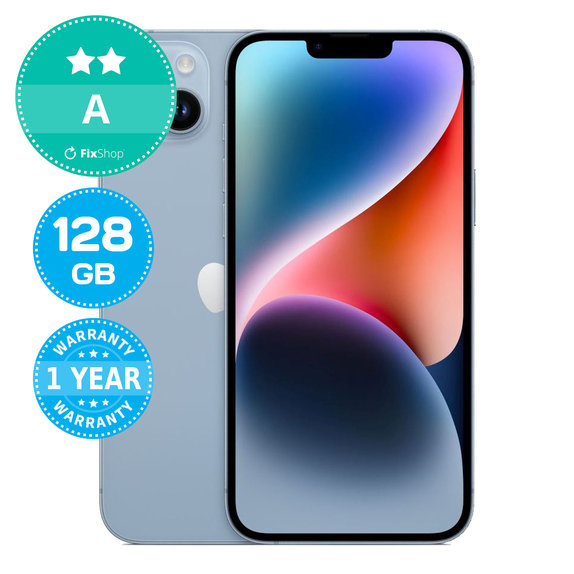 Apple iPhone 14 Plus Blue 128GB A Refurbished