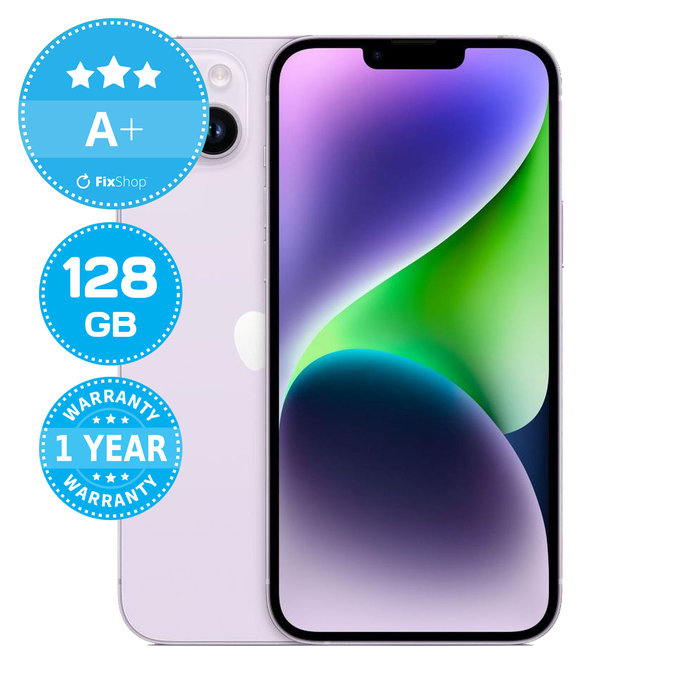 Apple iPhone 14 Plus Purple 128GB A+ Refurbished