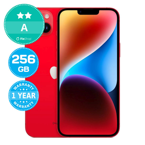 Apple iPhone 14 Plus (PRODUCT)RED 256GB A Refurbished