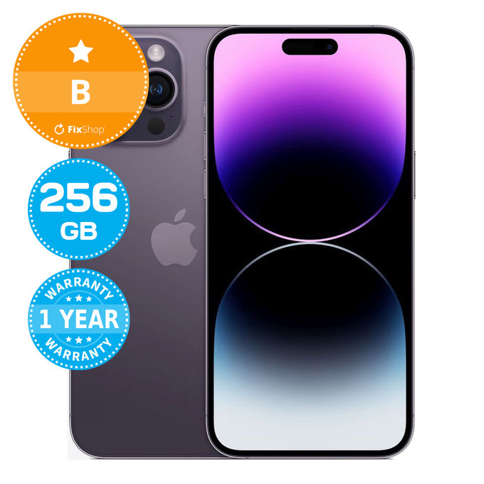 Apple iPhone 14 Pro Max Deep Purple 256GB B Refurbished