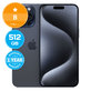 Apple iPhone 15 Pro Max Blue Titanium 512GB B Refurbished