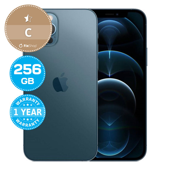 Apple iPhone 12 Pro Pacific Blue 256GB C Refurbished