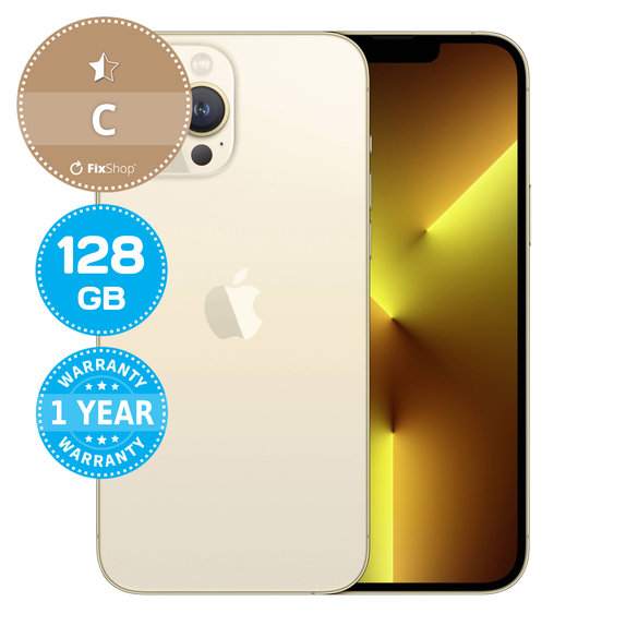 Apple iPhone 13 Pro Max Gold 128GB C Refurbished