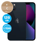 Apple iPhone 13 Midnight 128GB C Refurbished
