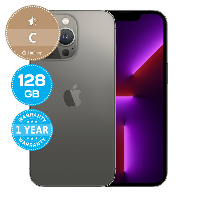 Apple iPhone 13 Pro Graphite 128GB C Refurbished