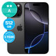 Apple iPhone 16 Pro Black Titanium 512GB A Refurbished