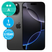Apple iPhone 16 Pro Max Black Titanium 1TB A Refurbished