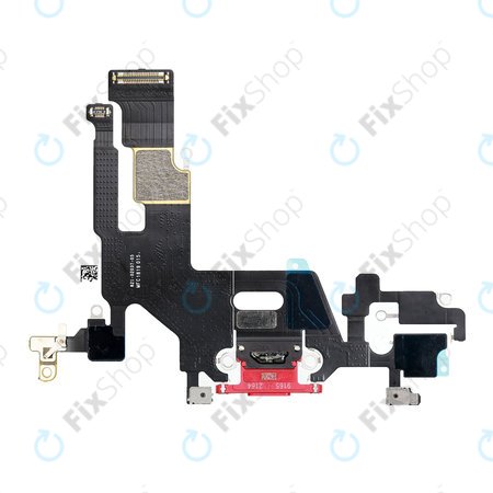 Apple iPhone 11 - Charging Connector + Flex Cable (Red)
