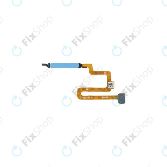 Xiaomi Redmi Note 11 Pro 5G 21091116I 2201116SG - Fingerprint Sensor + Flex Cable (Atlantic Blue)