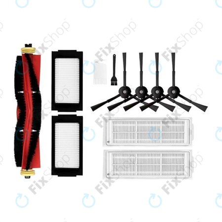 Xiaomi Mi Robot Vacuum Mop Pro (P), Viomi V2, V2 Pro, V3, SE - Standard Set (Black)