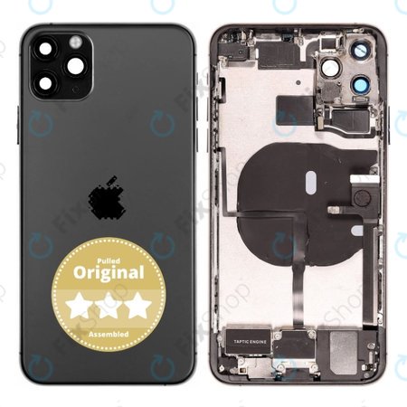 Apple iPhone 11 Pro Max - Rear Housing (Space Gray) Pulled