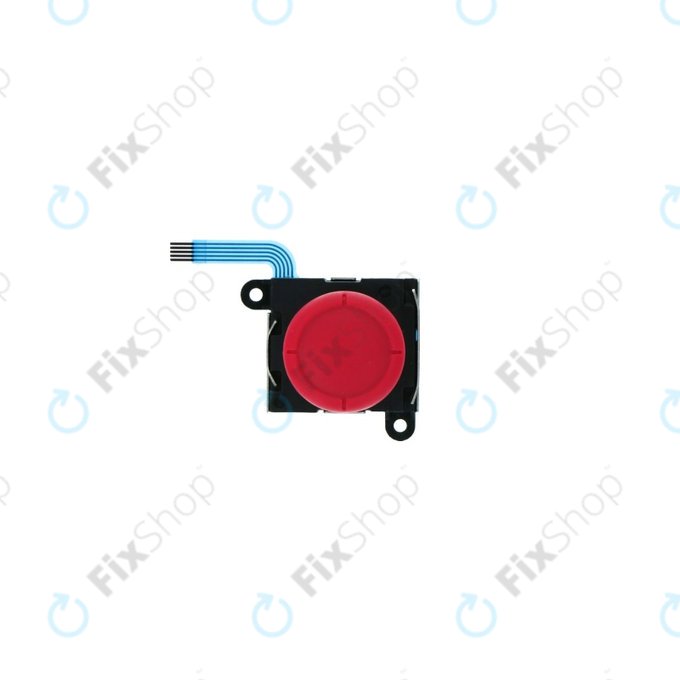 Analog joystick (Red) for Nintendo Switch Joy-Con, Nintendo Switch Lite and Nintendo Switch OLED controller