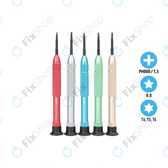 Baku BK-5530 - Screwdriver Set for Laptops (5pcs)