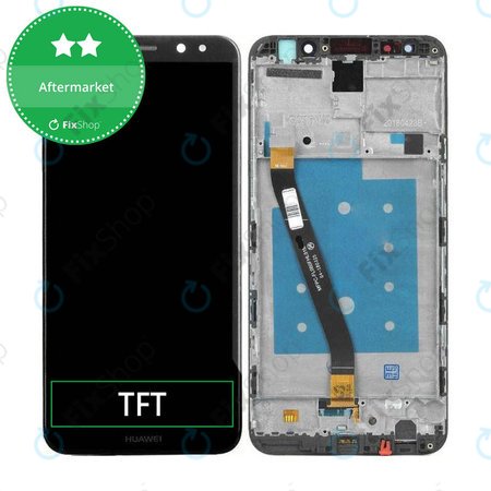 Huawei Mate 10 Lite - LCD Display + Touch Screen + Frame (Black) TFT