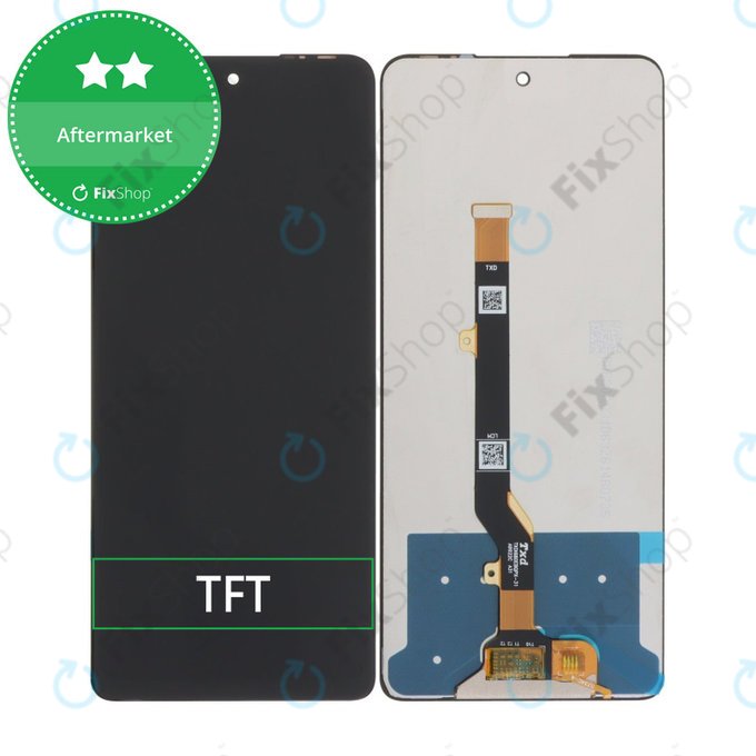 Infinix Hot 40, 40 Pro, Tecno Spark 20 Pro - LCD Display + Touch Screen TFT