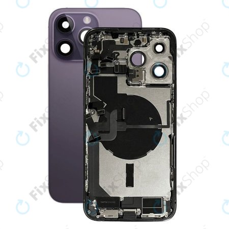 Apple iPhone 14 Pro Max - Rear Housing with Small Parts