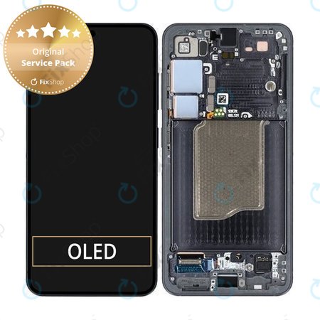 Samsung Galaxy S25 - LCD Display + Touch Screen + Frame (Blueblack) - GH82-36329E Genuine Service Pack