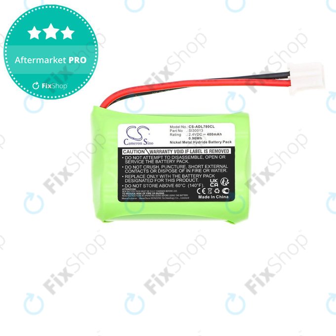 Battery for SWITEL MD9300, 9500, AUDIOLINE Dect 7500, 7501, 400mAh, Ni-MH, 2.4V, SL30013, HQ