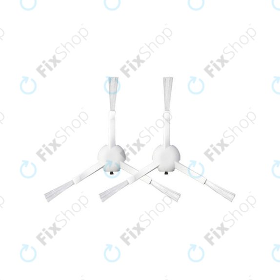 Xiaomi Dreame L10 Pro, D9, D9 Max, D9 Pro, F9, Mi Robot Vacuum Mop (Mijia 1C), 2 (Mijia 2C), 2 Pro+ (Mijia 1T), 2 Ultra, Trouver Roboter LDS - Side Brush (White) - 2pcs