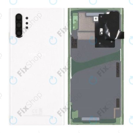 Samsung Galaxy Note 10 Plus N975F - Battery Cover (Aura White) - GH82-20588B Genuine Service Pack
