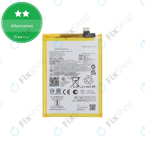 Motorola Moto G14, G54, E14 - Battery PC50 5000mAh