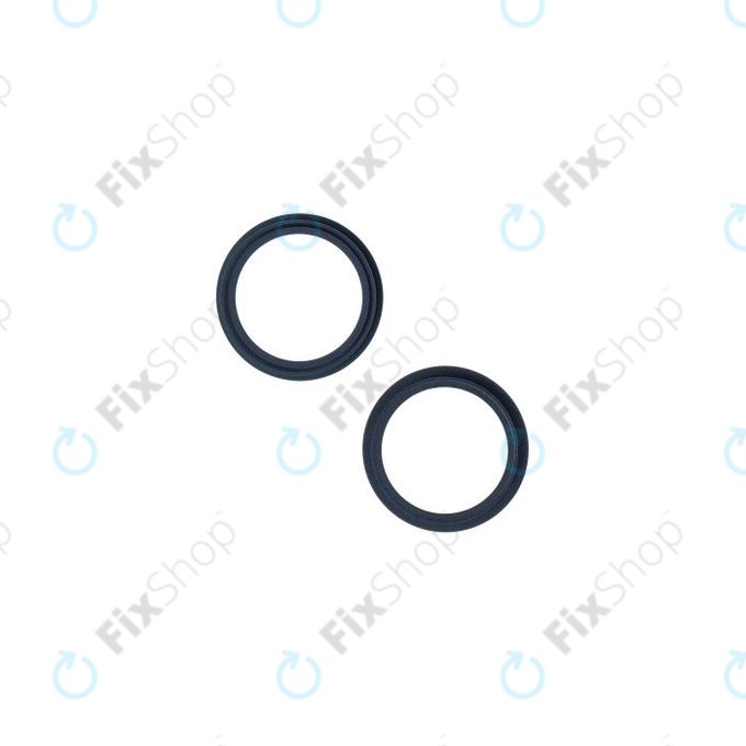 Apple iPhone 13, 13 Mini - Rear Camera Lens Frame (Midnight) - 2pcs