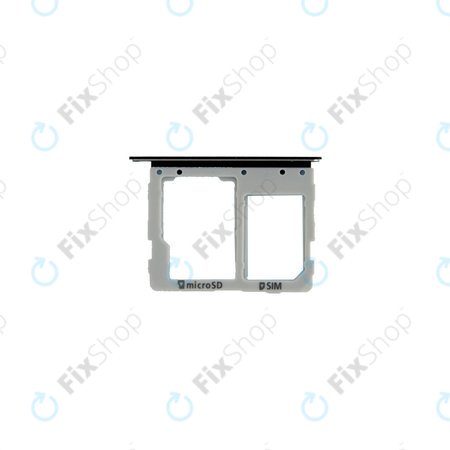 Samsung Galaxy Tab S3 T820, T825 - SIM + SD Tray (Black) - GH98-41378A Genuine Service Pack