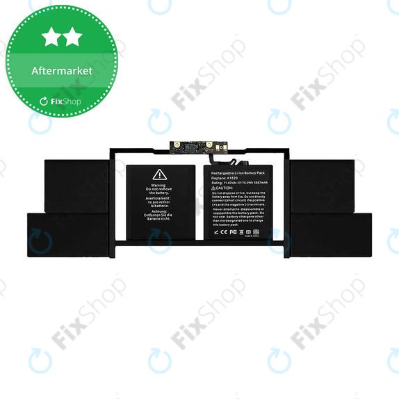 Apple MacBook Pro 15" A1707 (Late 2016 - Mid 2017) - Battery A1820 6667mAh