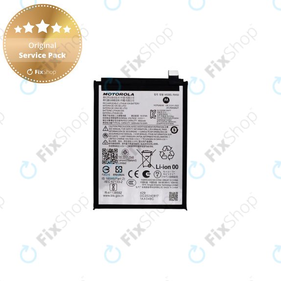 Motorola Moto G75 5G - Battery RW50 5000mAh - SB18E36915 Genuine Service Pack