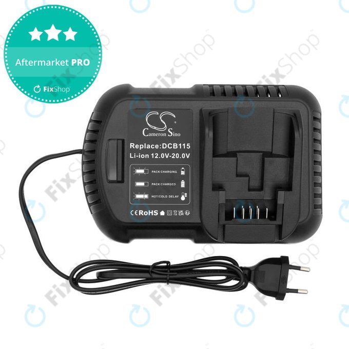 Charger for DeWalt 12-20V, DCB115, HQ