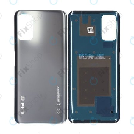 Xiaomi Redmi Note 10 5G - Battery Cover (Graphite Gray) - 550500012A9X Genuine Service Pack