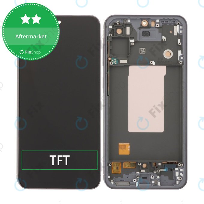 Samsung Galaxy A56 A566E - LCD Display + Touch Screen + Frame (Awesome Graphite) TFT